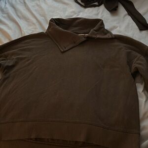 Victoria’s Secret supermodel basics size small black cropped sweatshirt women’s